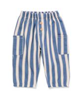 HEMA Baby sweatbroek strepen blauw (blauw)