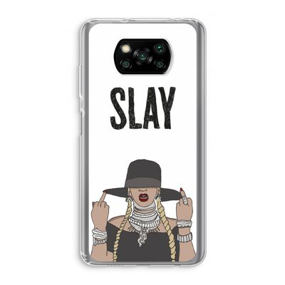 Slay All Day: Xiaomi Poco X3 Pro Transparant Hoesje