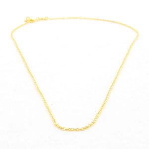 Imotionals Ketting Anker Goud 60 cm