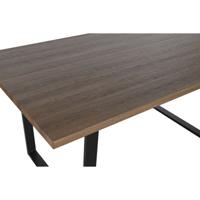 Eettafel Home ESPRIT Bruin Zwart Ijzer Hout MDF 160 x 90 x 75 cm - thumbnail
