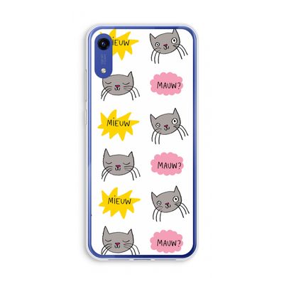 Meow: Honor Play 8A Transparant Hoesje