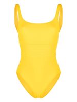 ERES maillot de bain Asia à col v au dos - Jaune