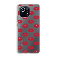 Lips: Xiaomi Mi 11 Transparant Hoesje