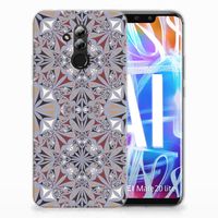 Huawei Mate 20 Lite TPU Siliconen Hoesje Flower Tiles