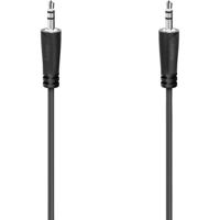 Hama 00205116 Jackplug Audio Aansluitkabel [1x Jackplug male 3,5 mm - 1x Jackplug male 3,5 mm] 5 m Zwart