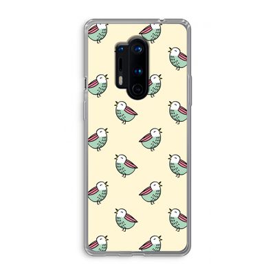 Vogeltjes: OnePlus 8 Pro Transparant Hoesje