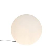 QAZQA Moderne buitenlamp wit 45 cm IP44 - Nura