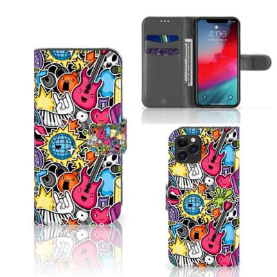 Apple iPhone 11 Pro | Wallet Case | met Pasjes | Punk Rock