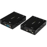 StarTech.com ST121HDBTL AV transmitter & receiver Zwart audio/video extender