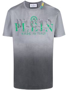 Philipp Plein t-shirt à logo imprimé - Gris