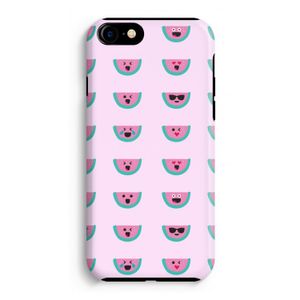 Smiley watermeloenprint: iPhone 8 Tough Case