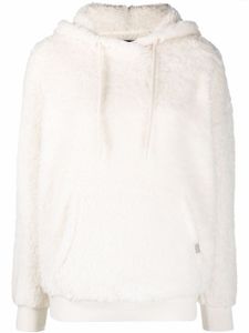 UGG hoodie en peau lainée à manches longues - Blanc