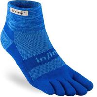 Injinji Trail midweight mini crew - BLAUW - Unisex