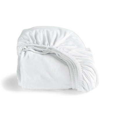 Cinderella hoeslaken basic katoen 90x200 tot25cm white