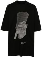 Rick Owens t-shirt Ron Jumbo SS en coton - Noir - thumbnail