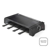 Racletteapparaat voor 8 personen - LIVOO - DOC312 - 1300W - 8 personen - Uitneembare antiaanbakgrillplaat - Regelbare thermostaat