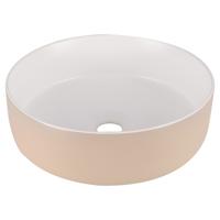 Waskom Differnz Mira 12x36 cm Beige/Wit Waskom Differnz Mira 12x36 cm Beige/Wit