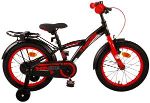 Volare Thombike 16 Inch 23 cm Jongens Terugtraprem Zwart/Rood