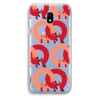 Dogs: Samsung Galaxy J3 (2017) Transparant Hoesje Dogs: Samsung Galaxy J3 (2017) Transparant Hoesje