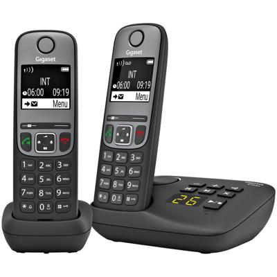 Gigaset A705A Duo Huistelefoon Zwart