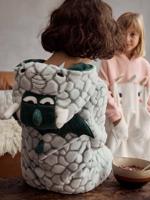 Pyjamapak met capuchon en draak voor jongens groen Pyjamapak met capuchon en draak voor jongens groen