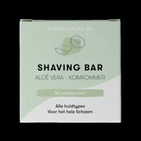 Shaving bar aloe vera & komkommer 60 Gram