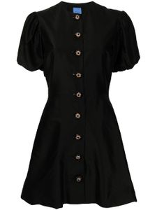 Macgraw robe courte Sorbet en soie - Noir