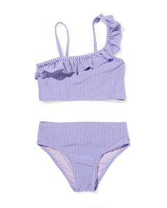 HEMA Kinderbikini Seersucker Lila (lila)
