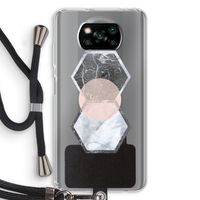Creatieve toets: Xiaomi Poco X3 NFC Transparant Hoesje met koord