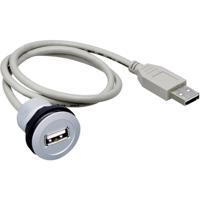 USB-inbouwbus 2.0 type A Bus, inbouw RRJ_USB_150CM RRJ_USB_150CM Schlegel 1 stuk(s)