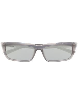 Balenciaga Eyewear Tip rectangular-frame sunglasses - Gris