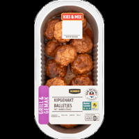 Jumbo Grill & Gemak Kipgehaktballetjes met Barbecuesaus 194 g
