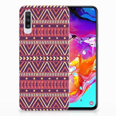 Samsung Galaxy A70 | TPU bumper | Aztec Paars