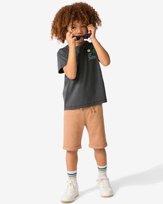 HEMA Kinder Sweatshorts - 2 Stuks Blauw (blauw)