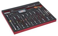 Bahco Foaminlay Fit&Go 3/3 met schroevendraaiers | inbussleutels en bits - 63-delig - FF1A1007