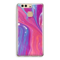 Paarse stroom: Huawei P9 Transparant Hoesje Paarse stroom: Huawei P9 Transparant Hoesje