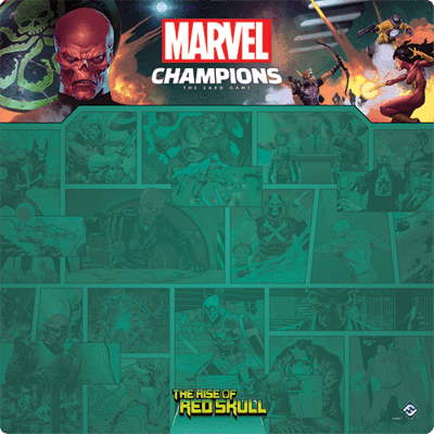 Marvel Champions Red Skull 1-4 Player Game Mat