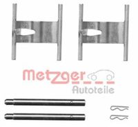 Accessoireset, schijfremblok METZGER, u.a. für Audi, Porsche, VW