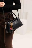 Guess Davina Handtas Dames Zwart - Maat One Size - Kleur: Zwart | Soccerfanshop