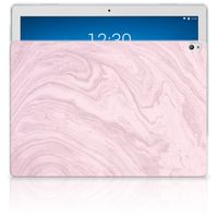 Lenovo Tab P10 Tablet Back Cover Marble Pink - Origineel Cadeau Vriendin
