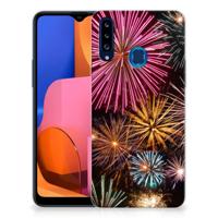 Samsung Galaxy A20s | Sillicone Back Cover | Vuurwerk
