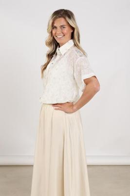 Nukus Blouse Britt | Off-white
