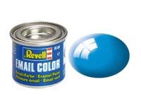 Revell Light blue, gloss RAL 5012 14 ml-tin schaalmodel onderdeel en -accessoire Verf