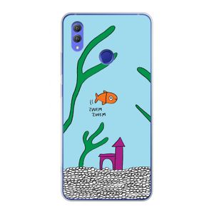 Aquarium: Honor Note 10 Transparant Hoesje