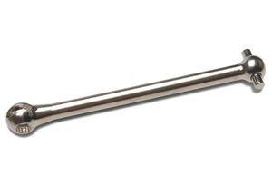 Driveshaft, steel constant-velocity (shaft only, 66mm)/ drive cup pin (1) (fits rear center shaft on t-maxx, front & rear center shaft on E-Maxx)