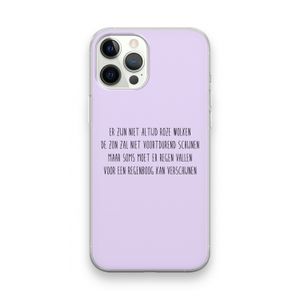 Regenboog: iPhone 12 Pro Max Transparant Hoesje