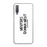 Neuters: Samsung Galaxy A7 (2018) Transparant Hoesje