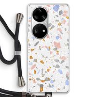 Terrazzo N°8: Huawei P50 Pro Transparant Hoesje met koord