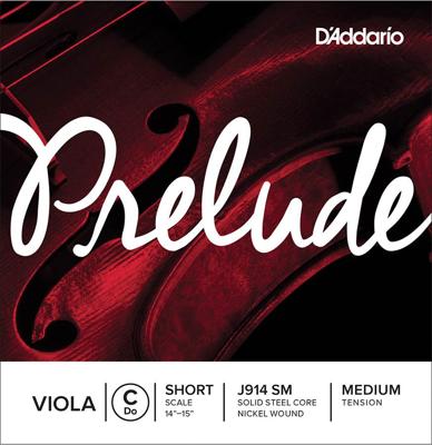 D'Addario J914-SM altvioolsnaar C-4 short