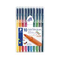 Kleurstift staedtler 323 triplus color 10 st ass